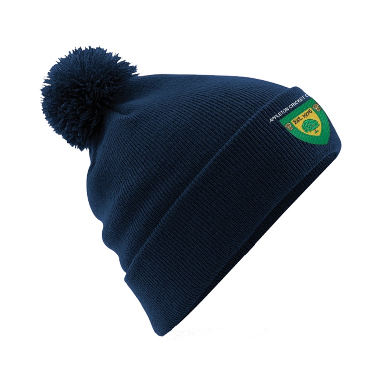 Original Pom Pom Beanie : Navy
