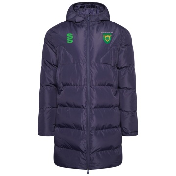ACTIVE LONG PADDED JACKETS NAVY