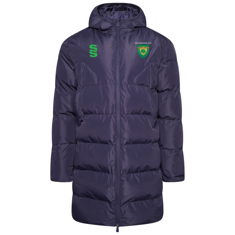 ACTIVE LONG PADDED JACKETS NAVY